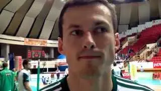 Rafał Buszek po meczu z AZS PW