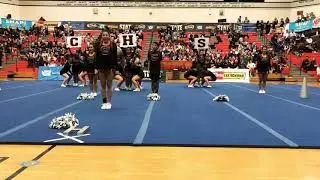 Cascade High School Cheer Team 2018