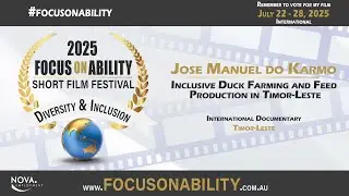 Jose Manuel do Karmo - Inclusive Duck Farming and Feed Production in Timor-Leste