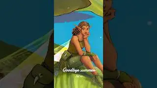 #goodbyesummer #illustration #characterillustration #fairy#tinydragon #summerart