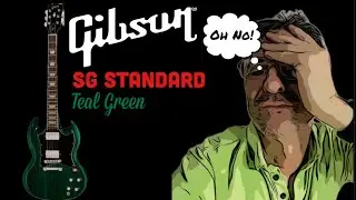 GIBSON SG STANDARD TEAL GREEN