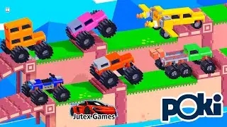 Poki Games: Drive Mad Level 195 Gameplay 🚗 Fancade Online Games