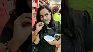 Singer / Actress Yogita Rajput spotted at Lokhandwala eating her Favourite Pan at Yamu Panchayat Pan