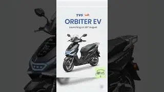 TVS ORBITER EV Scooter 🛵 Leak Images  #tvselectricscooter #electricscooter