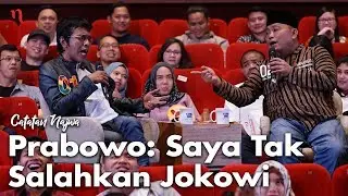 Nobar Debat Pilpres: Bawa Asyik Politik - Prabowo: Saya Tak Salahkan Jokowi (Part 3) | Catatan Najwa