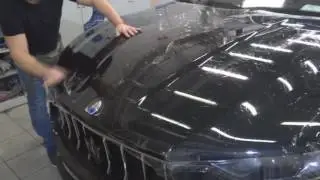 Maserati Levante - защита бампера пленкой премиум-класса ScotchGardPro