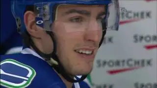Alex Burrows Hat-trick Goal - Canucks Vs Jackets - 01.05.10 - HD