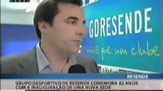 Inauguração da Sede do Grupo Desportivo de Resende