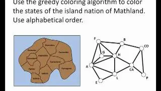 Math for Liberal Studies: The Greedy Coloring Algorithm