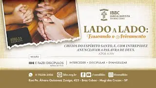 Culto 10° Encontro de mulheres IBBC:  Adornadas pela Palavra  | Sábado  27/12/2025 - 18h