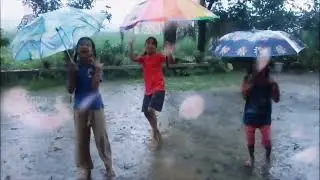 badal barsa bijuli # Barish song status # Girls group dance # kids video