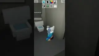 Quando giochi a Roblox e vai in bagno