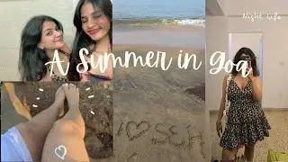 GOA Day 2 Vlog | Beach Time, Cafe Hopping & Scooty Rides 🌊🛵