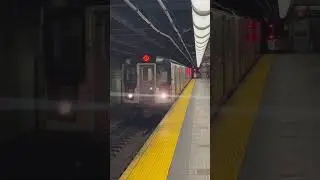 Метро Нью Йорк прибытие на конечную 7 линия