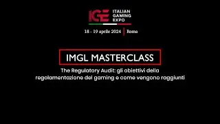 IMGL MASTERCLASS - The Regulatory Audit