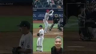 This player did not throw the ball🤣 #mlb #angel #baseball #mets #phillies #homerunchallenge #shorts