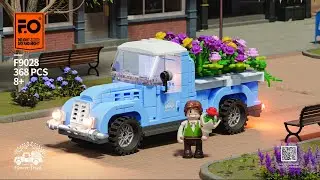 Lumibricks (FUNWHOLE) F9028 &ndash; Complete Flower Truck Instructions! (Step‑by‑Step Guide)