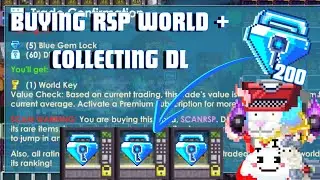 Growtopia| BUYING SCANRSP + COLLECTING DL
