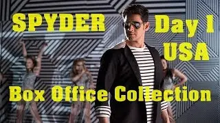 Spyder Box Office Collection Day 1 USA