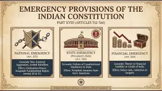 67 Emergency Provisions அவசரநிலை #EmergencyProvisions #tnpsc  #UPSC #PolityInTamil #iastamil