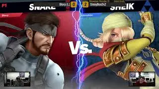 Throwdown Thursday 73 - Grand Finals - (Snake) Blorp vs SinnyBoo242 (Inkling/Simon/Sheik)