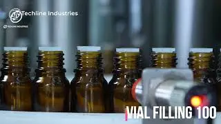 Glass vial filling 5 to 15ml