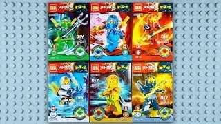 LEGO Ninjago with weapons sets Minifigures (knock-off) PIN BA 0158E