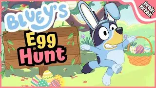 Bluey's Egg Hunt | Easter Brain Break | Easter Games for Kids | Bluey Games for kids | Bluey Dance
