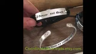 Couple bracelets silver personalized bracelets for boyfriend and girlfriend jewelry