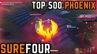 MVP! MOST DMG DONE! SUREFOUR TOP 500 PHOENIX GAMEPLAY MARVEL RIVALS SEASON 3