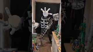 Building Mangle Part 2 #fnafcosplay #fnaf2 #mangle