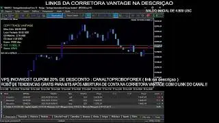 COPY TRADE AO VIVO - BITCOIN - CORRETORA VANTAGE MT5 #crypto #MT5 #robot #bitcoin