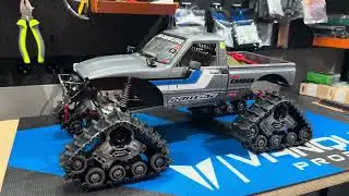 Vanquish VRD Carbon on track Traxxas TRA 8880/ Установка гусениц на Vanquish VRD 