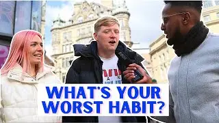 What's Your Worst Habit? Asking Strangers in Newcastle | Street Interview | 2022