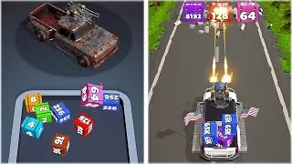 Car Rush 2048 MAX LEVEL of Game