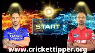 ✅ IPL Match PBKS vs RCB , Crickettipper Org Match Prediction Today