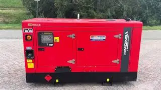 Starting up Himoinsa HYW 17.5 - 25 kVA Yanmar aggregaat generatorset stroomgroep
