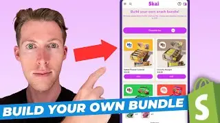 Как создать собственные пакеты (BYOB) в магазине Shopify с помощью SkaiLama Easy Bundle Builder
