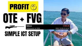 METODE ICT ANDALAN OTE + FVG | FORWARD TEST WEEKEND !!! #FOREXPEMULA #FOREX #TRADERINDONESIA