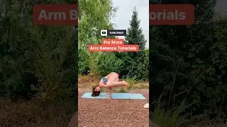 How To Get Into Side Crow | Beginner Arm Balance Yoga Tutorial
