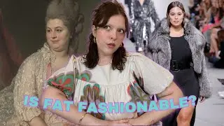 the WILD history of plus size fashion