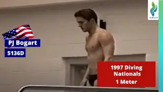 1997 PJ Bogart - 5136D - 1 Meter Springboard Diving - USA Diving Nationals