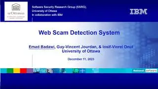 Web Scam Detection System FPS2023