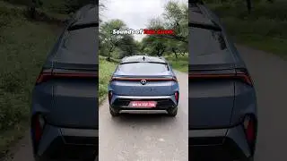 Tata Curvv gets an acoustic vehicle alert system! Let's hear all the sounds of the Curvv EV.