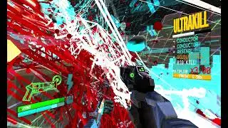 ULTRAKILL Cyber Grind 91; almost crashed