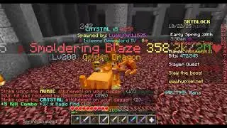 Combat EXP 8B overflow (Hypixel Skyblock)