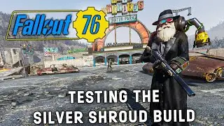 🔴Testing Out The New Silver Shroud Build In Fallout 76