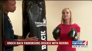 Boxing class helping fight the effects of Parkinsons Disease