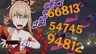 Yoimiya Ora Ora Ora in Abyss Chamber 12 .....
