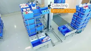 Myrmex Fully Automated Grocery Pickup Unit